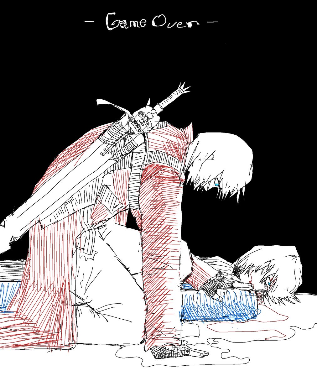 kelpkelp1145's tweet photo. #dante #vergil https://t.co/NYw3IXGp7S