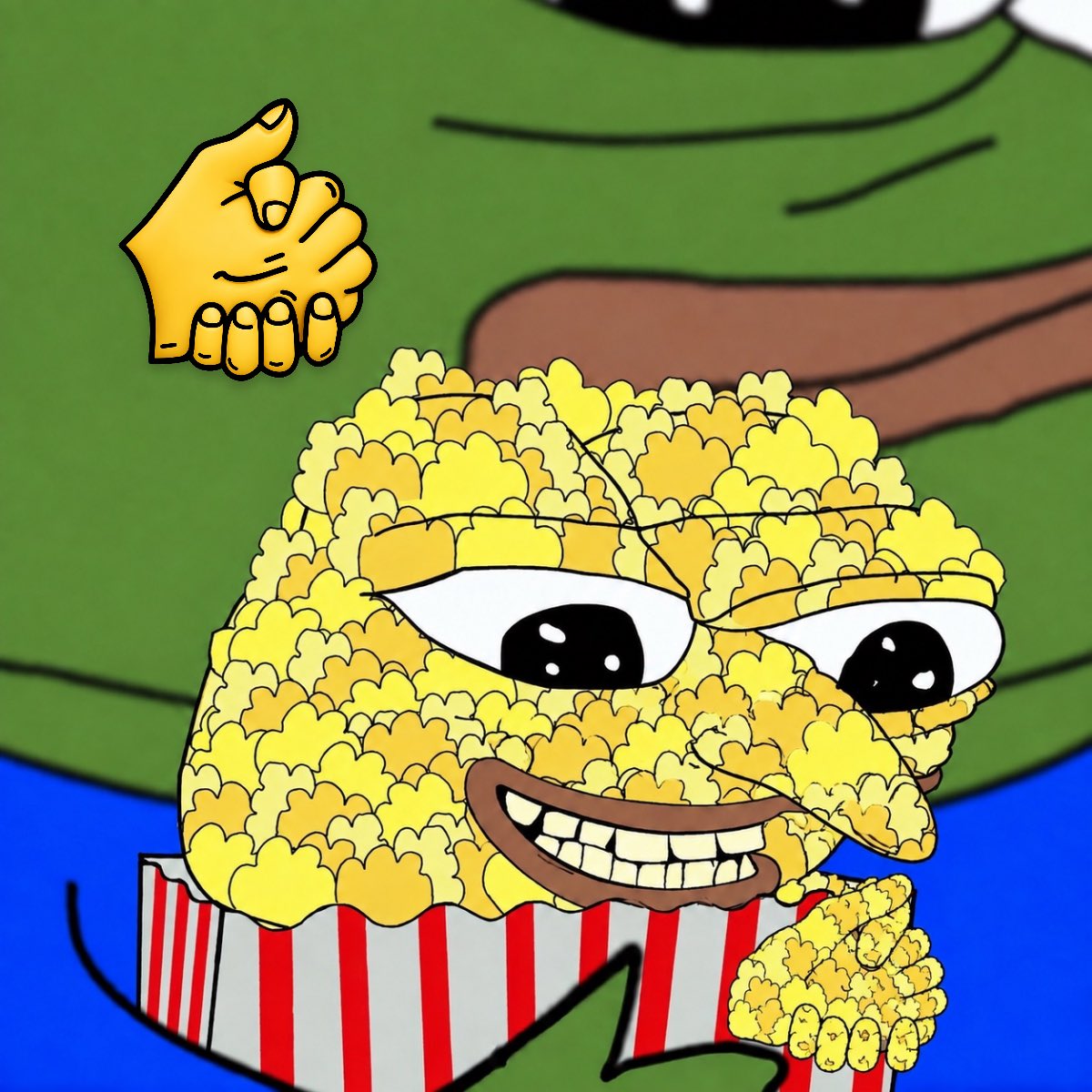 popcornapu's tweet photo. I am a top holder of $HAPPY 

Why? Because I believe in the team behind it and I support them. Also, fuck you if there's gonna be a Jew coin that I don't profit off of. https://t.co/uRtPY2kTFf