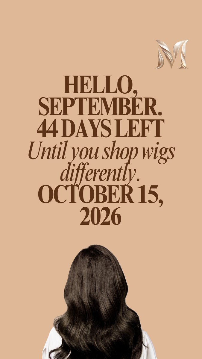 TryManevia's tweet photo. Hello, September. 🤎

The final stretch starts now.

44 days until Manevia.

We’re getting closer. 👀

#Manevia #44DaysToGo #HelloSeptember https://t.co/r2hmB45kJg