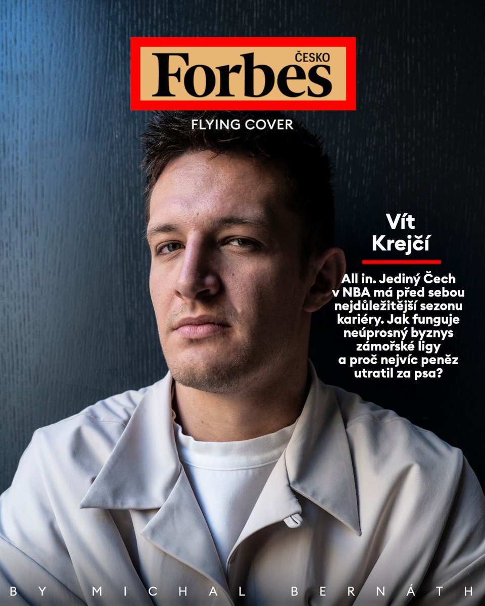 Octagon's tweet photo. .@v_krejci graces the cover of @ForbesCesko's Flying Cover issue. 📰🔥

🔗: https://t.co/YDoiPHpb2M https://t.co/K3uARl3nNZ