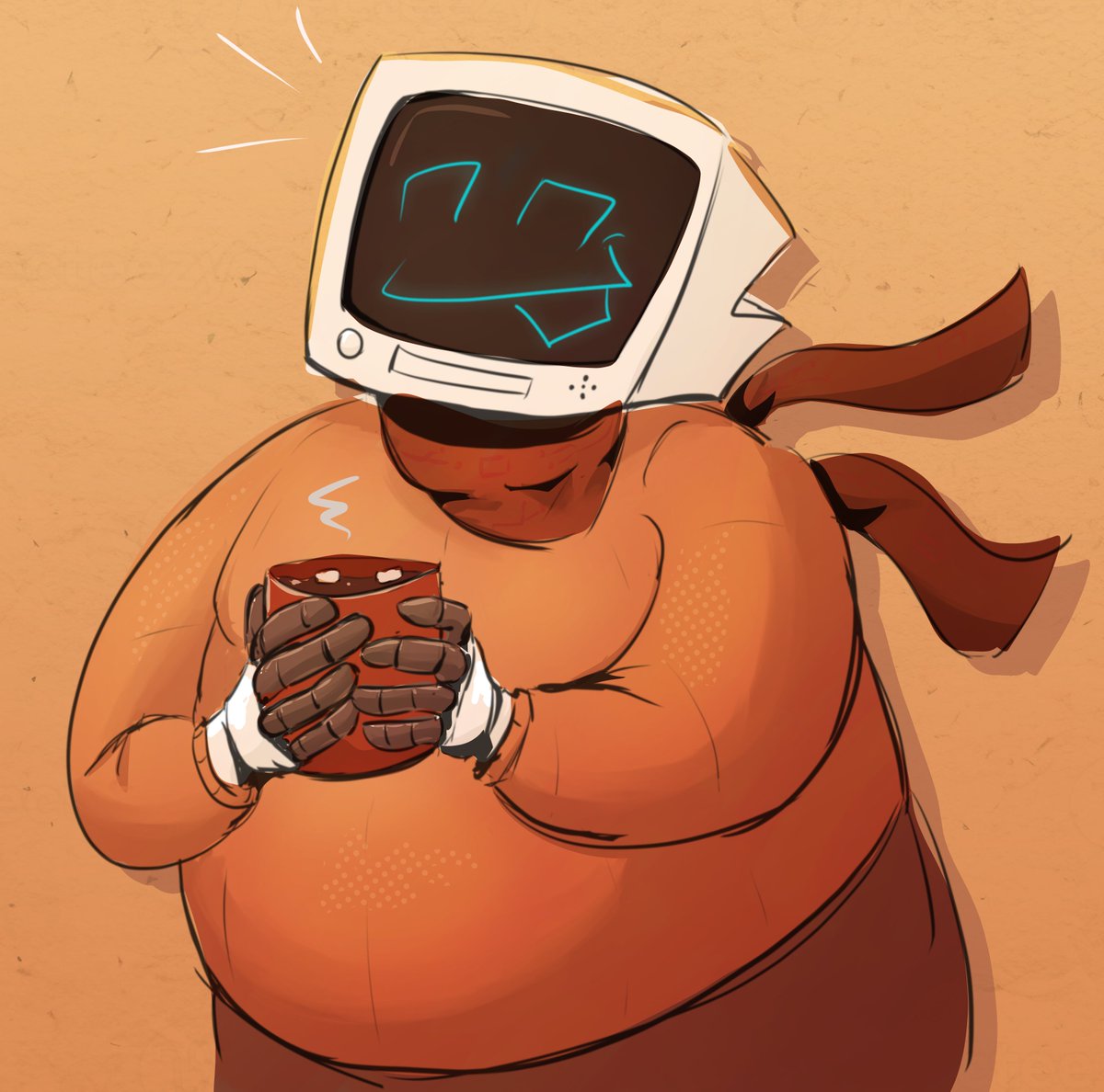 RoboticCorey's tweet photo. Ace is ready for comfy season https://t.co/U7xSd2mC9z