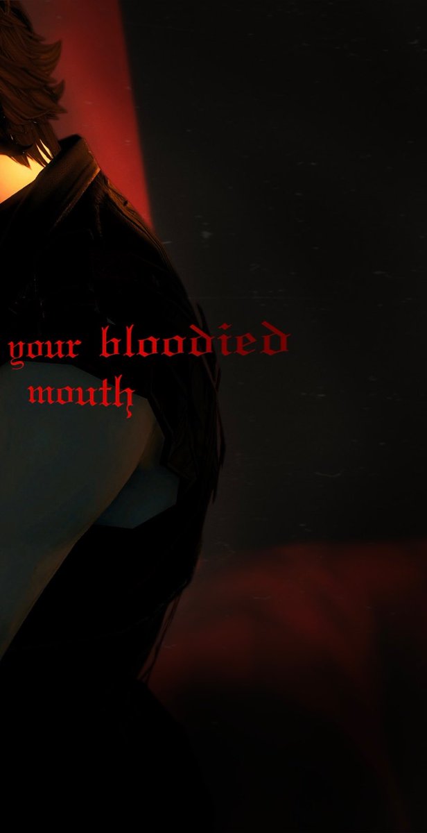 darkjusticiarr's tweet photo. paint me a heaven of love, with your bloodied mouth https://t.co/qY6BJVDV1J