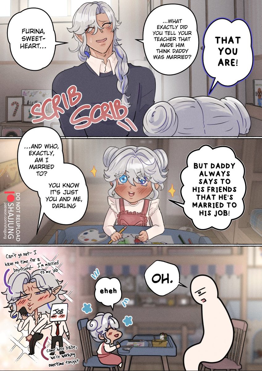 shajjussy's tweet photo. Teacher x parent au part 3!💘 (27 panels on ptn)

#wriolette #GenshinImpactㅤ https://t.co/RwVIizWqnD