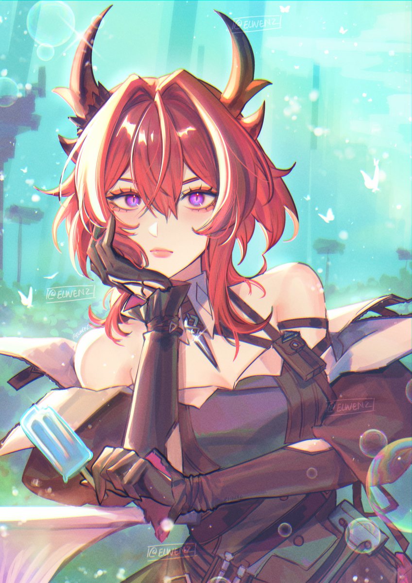Elwenz_'s tweet photo. Laevatain 🍦

#ArknightsEndfield‌ https://t.co/J1OqWz2emQ