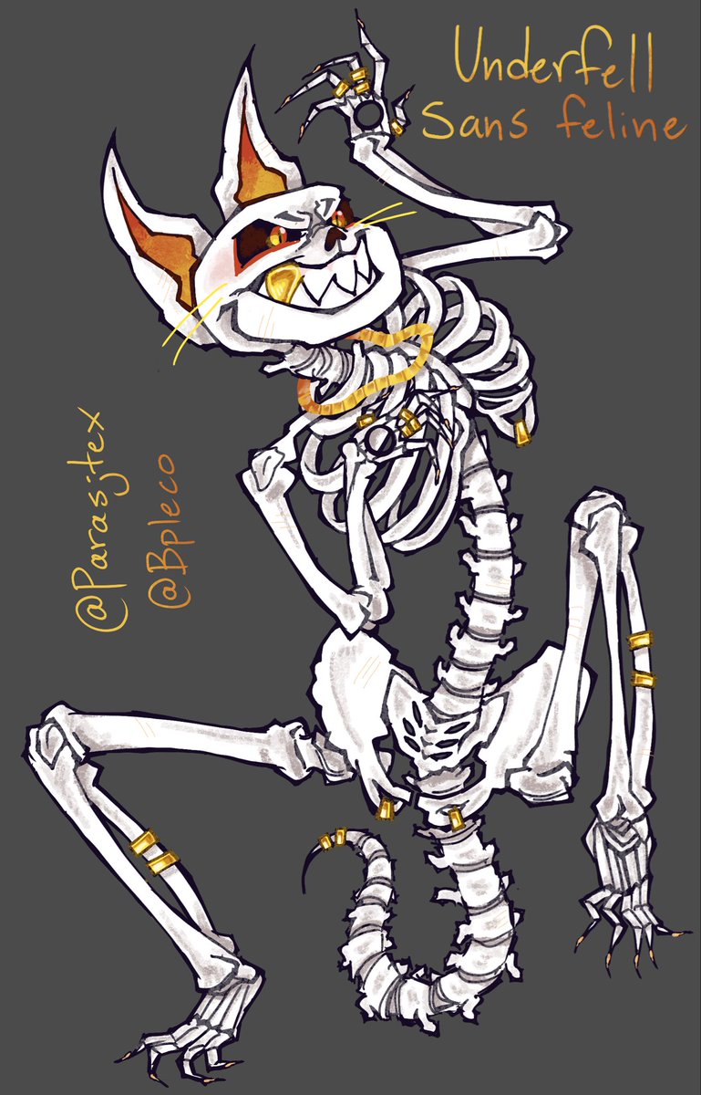 Parasjtex's tweet photo. Underfell cat sans #fellsans #underfell #UTMV https://t.co/5Q4cV5vHiQ