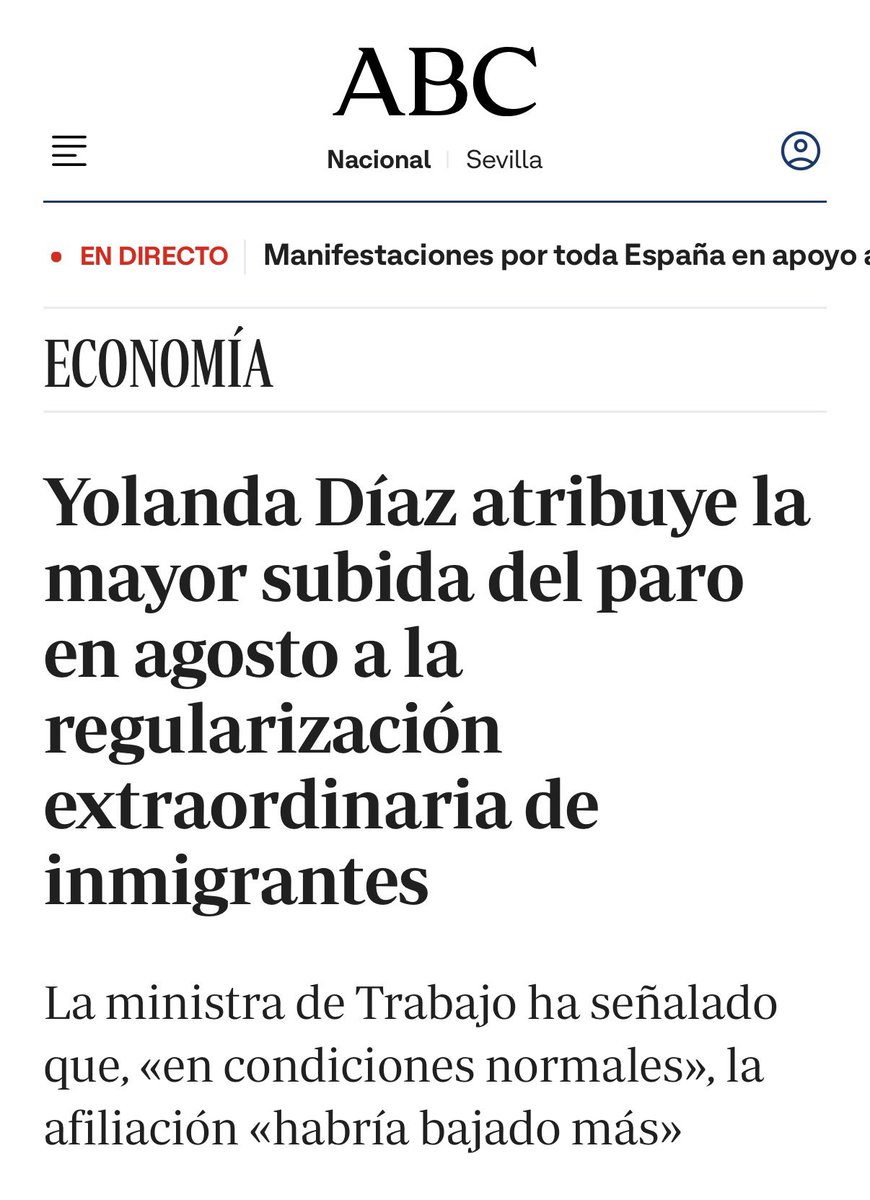JaviRodrigo11's tweet photo. España acaba de inventar el milagro laboral del siglo: regularizar inmigrantes… para que se apunten al paro.

No para trabajar.

No para cotizar.

Para engordar las listas del desempleo.

Y Yolanda Díaz lo presenta como un éxito:

«En condiciones normales la afiliación habría bajado más». Al loro.

Claro. Mejor 44.000 parados más y decir que es por la regularización que reconocer el fracaso.

Primer país del mundo que da papeles para fabricar parados oficiales.

Formidable. Nunca visto.

Y encima lo celebran.

Claro, que nadie va a pensar que es un modo de tener un granero de votos a largo plazo; cuando adquieran la nacionalidad; pasa nada.