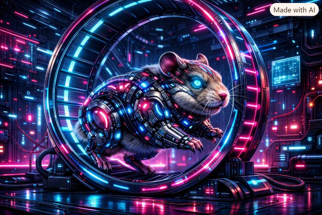 Synthesis_Digit's tweet photo. Fresh Drop! 🚀 Cyber Hamster 2099 🐹⚡️

Powering the neon underground grid with biomechanical tech &amp; cyber optics!

🛒 Desk mats, stickers &amp; phone cases available now:
https://t.co/VvZzmHJ3wN

#Cyberpunk #Hamster #SciFiArt #Redbubble #DigitalArt #SynthesisNFT #NeonAesthetic https://t.co/AJcMp0P3bz