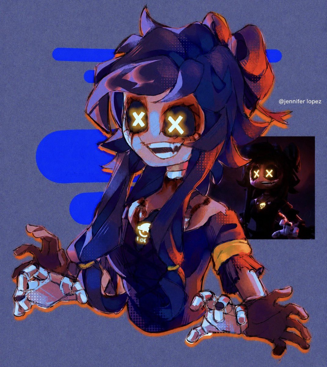 DarkSilentDark's tweet photo. Murder Drones energy is absolutely terrifying!

#MurderDrones #MurderDronesFanart #MurderDronesFan #DigitalArt #FanArt #DigitalArtist #AnimeArt #RobotArt #SciFiArt #DarkArt #PurpleAesthetic #ArtOnX #ArtistOnX #FandomArt https://t.co/aJVygCxilN