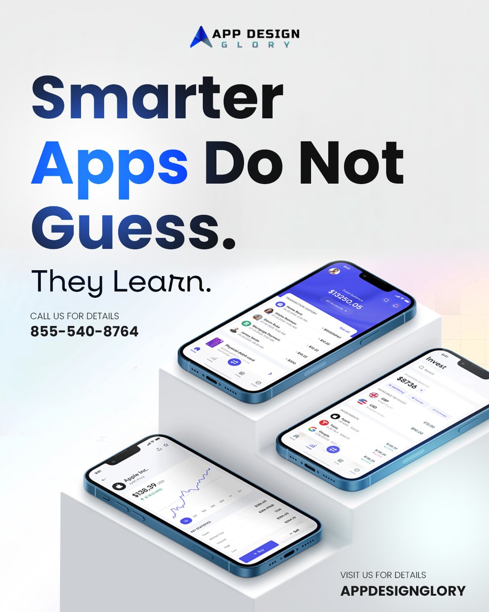 AppDesignGlory's tweet photo. Machine learning turns an app from a static tool into a system that improves with every interaction. We build custom models for prediction and automation, refined until they deliver real accuracy.

Visit https://t.co/FJGR4pJUYi or call 855-540-8764.

#MachineLearning https://t.co/k47d9RcNQB