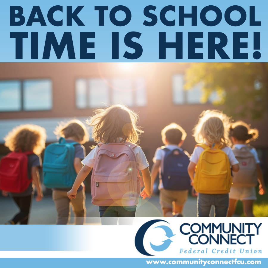 CommconnectFCU's tweet photo. To all the students returning to school, we wish you a wonderful year ahead! 🎒🏫
#backtoschool #community #creditunion #schooltime https://t.co/FynQTC38n6