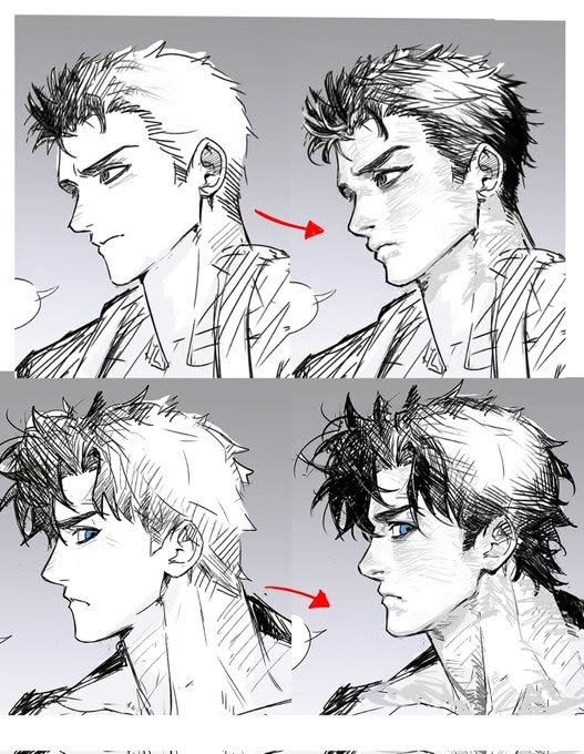 LimboSketch's tweet photo. Which one is better? https://t.co/cMVpv8IpBd