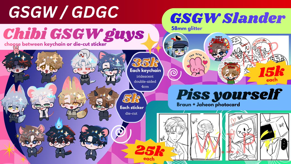 wflcwhfy8wpwkvj's tweet photo. Likes &amp; RTs are appreciated! 
📷PO period 3 September - 14 September   
Pick up ONLY (both days) 
📷 https://t.co/wgyyWpZfZx
❗️ MIN SPEND 55k: FREE random bonus art prints from SSM ❗️❗️❗️❗️❗️   
Fandom: GSGW/GDGC, ZOMBIE STAGE   #cf23catalogue #Comifuro23 #GSGW #GDGC #ALNST https://t.co/ceMoo3Q16Z