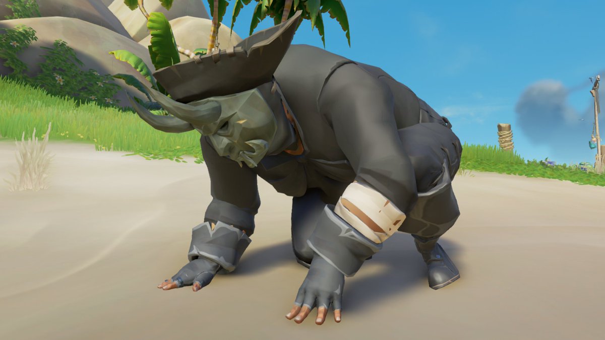 scatmango's tweet photo. #StyleOfThieves Theme: Animal Bull @SeaOfThieves https://t.co/dUSvNYQ9z5