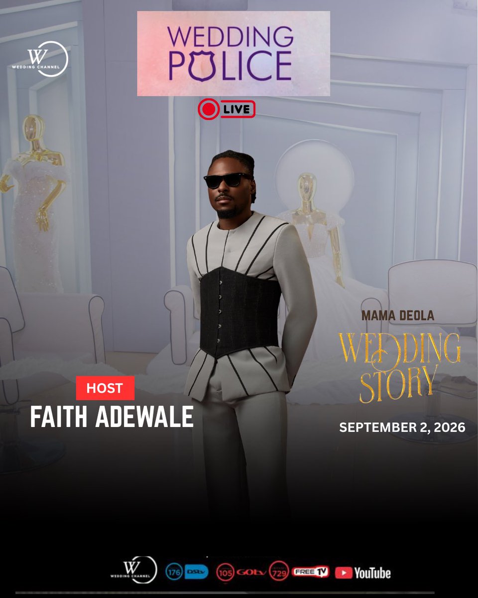 faith_adewale_'s tweet photo. Hosting the red carpet for the wedding channel tonight. 
Tune in to DSTV channel 176 to catch me live at the premiere of #amamadeolaweddingparty 💜 https://t.co/V8SjTLpJ5P