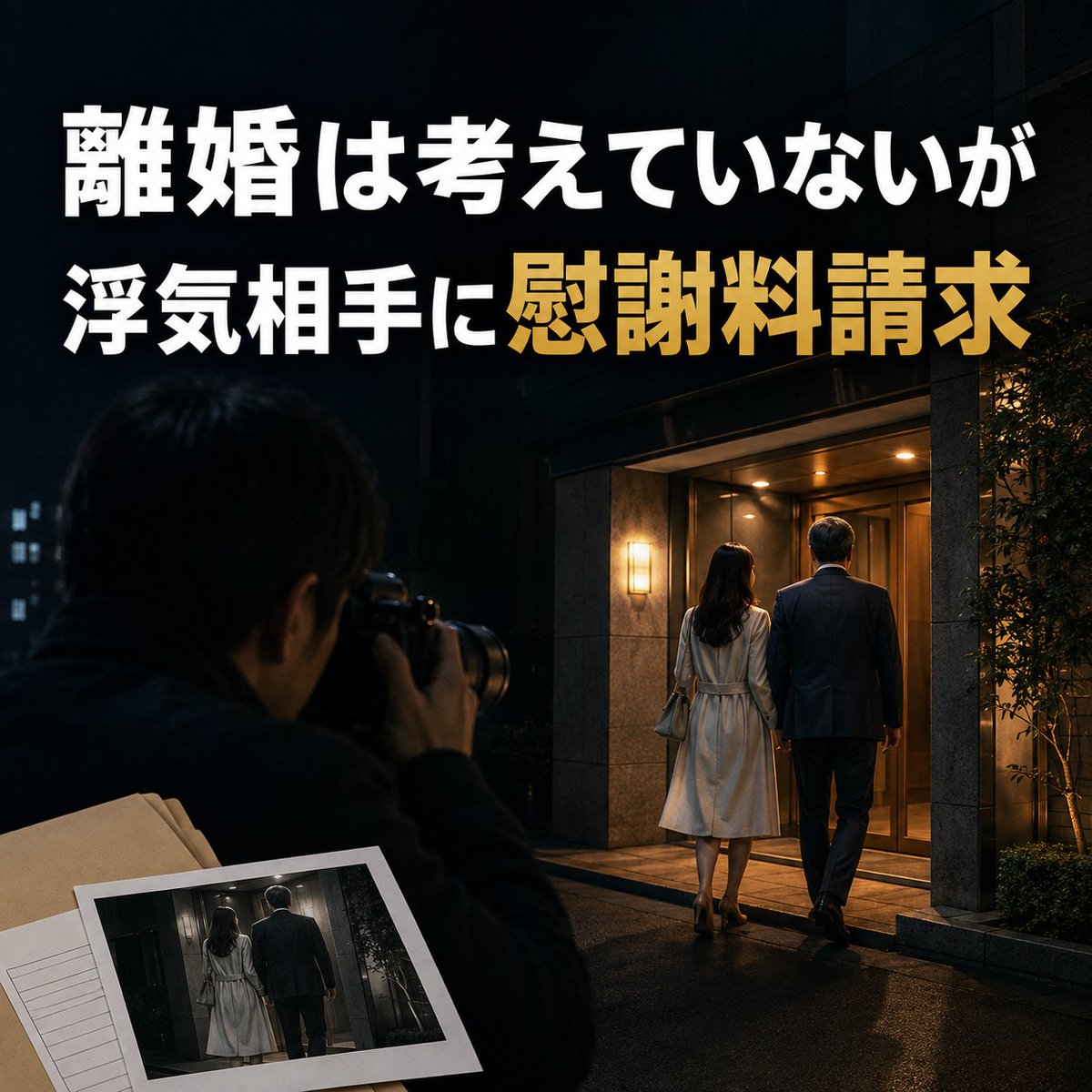 ryuseimaeda's tweet photo. 嫁と離婚は考えていないが、相手の男に慰謝料を請求したい　
ラブホテル

一宮市の２０代ご主人より、奥様の浮気調査をお受けしました。

お話を伺いますと「嫁は年始からガールズバーで働きはじめましたが、だんだん帰宅が遅くなり、怪しいと思ったのでエアタグを付けたところ、ラブホに行っていることが分かりました。嫁に問いただすと相手はお客さんで、不倫関係ではないと言います。現在はその男の紹介なのか、別のバイト先で働きはじめました。今のところ離婚は考えていませんが、証拠を撮って相手の男に慰謝料請求したいです」ということです。

まずはGPSをレンタルして奥様の行動を観察していただき、浮気調査をすることにしました。

行動が怪しいと思われる曜日に調査を実施した結果、奥様は年の離れた中年男性と交際しており、パチンコ店に行った後、ラブホテルに入室しました。

間を空けて２回目の調査時にも前回と同じラブホテルを利用した為、一部始終を撮影して調査報告書にまとめ、提出いたしました。

パートナーと浮気相手の継続している不倫関係を強制的にストップさせる為には、ご自身で行動を起こさなければなりません。

何もしなければ、そのまま交際は継続していきます。

浮気相手に釘を刺す手段のひとつが「慰謝料を請求する」ということです。

離婚せずに浮気相手だけに慰謝料を請求する場合、示談の一環として慰謝料を請求することで不倫関係の清算、今後の連絡禁止など不倫問題全般を一挙に解決する方法をおすすめします。

ケースバイケースで対処法は異なりますので、詳しくは代表までご相談ください。

証拠撮影の料金につきまして、料金は調査対象者の行動で決まりますので、まっすぐホテルに行けば１０万円以内で収まる場合もありますし、平均２０～３０万円台、掛かってしまわれる方で５０～６０万円台となります。

代表は４時頃には起床しておりますので、サラリーマンの方ですと出勤前にご相談される方も大勢いらっしゃいます。

金山総合駅北口から歩いて５分、事務所前に無料駐車場もございますので、是非ご利用ください。