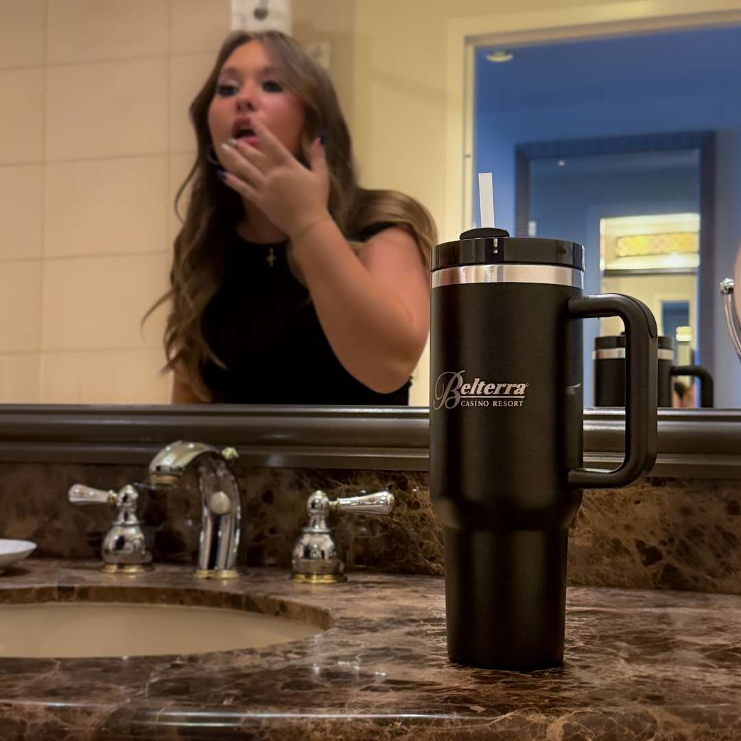 Belterra's tweet photo. There's never been a better time to get a souvenir from your visit to @Belterra Casino Resort: Visit ETC. now through Sept. 30, and score drinkware buy one, get one fifty percent off! (We know you need a new emotional support cup ... or two!) https://t.co/F2YPJ2DvGk