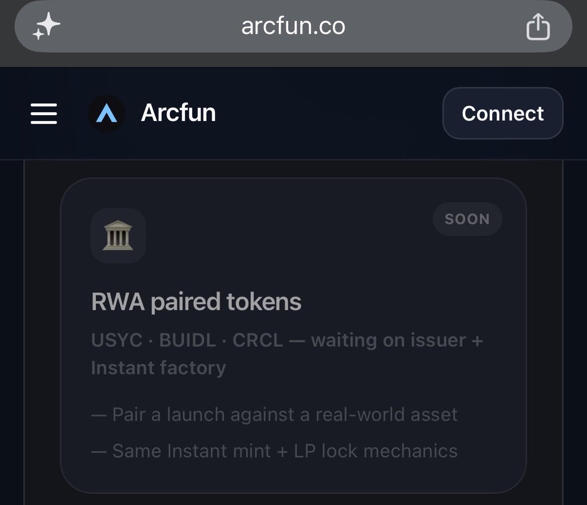 Arcfun_pad's tweet photo. Tokenized stocks paired with tokens are coming to @arc.
 Our platform is ready for day 1 https://t.co/8DxuDvaSim