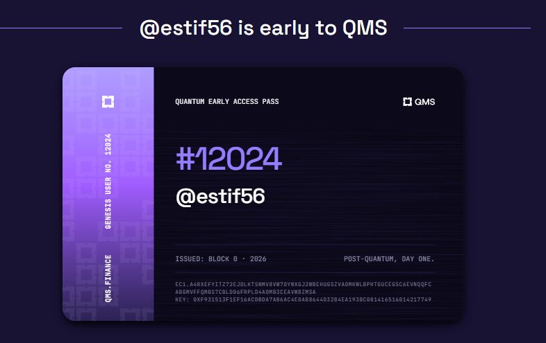 estif56's tweet photo. @QMSNetwork Done lfg https://t.co/8epleacVK4