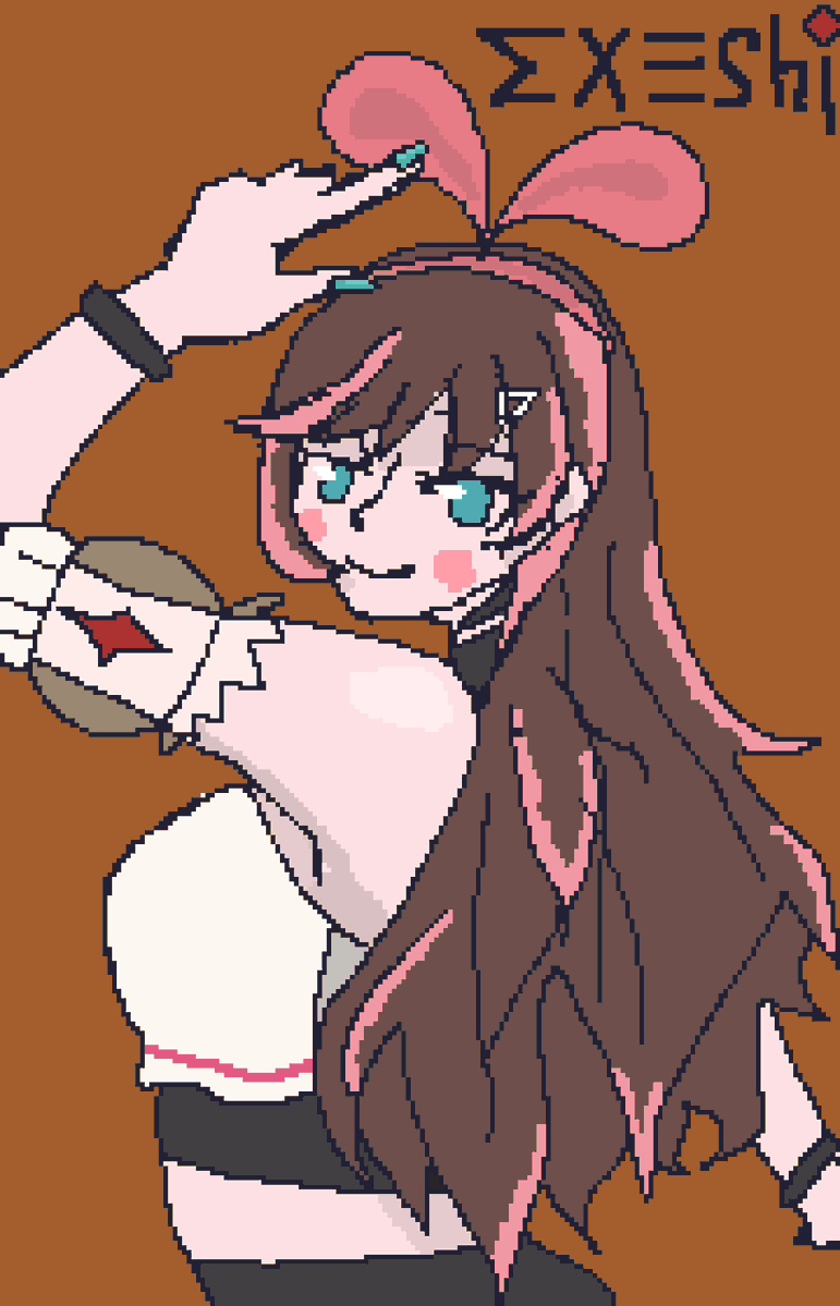 exeshii's tweet photo. #KizunaAI
keep shining my first vtuber https://t.co/AmHduqzDE6