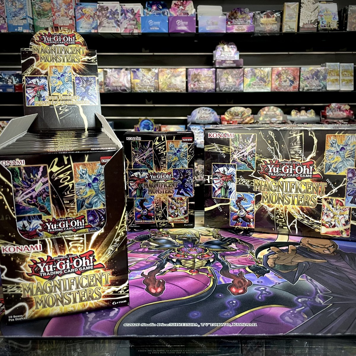 CoreTCG's tweet photo. The serial chase is on!  We have #yugioh Magnificent Monsters available in store!
#coretcg https://t.co/jrvkrtIsUU
