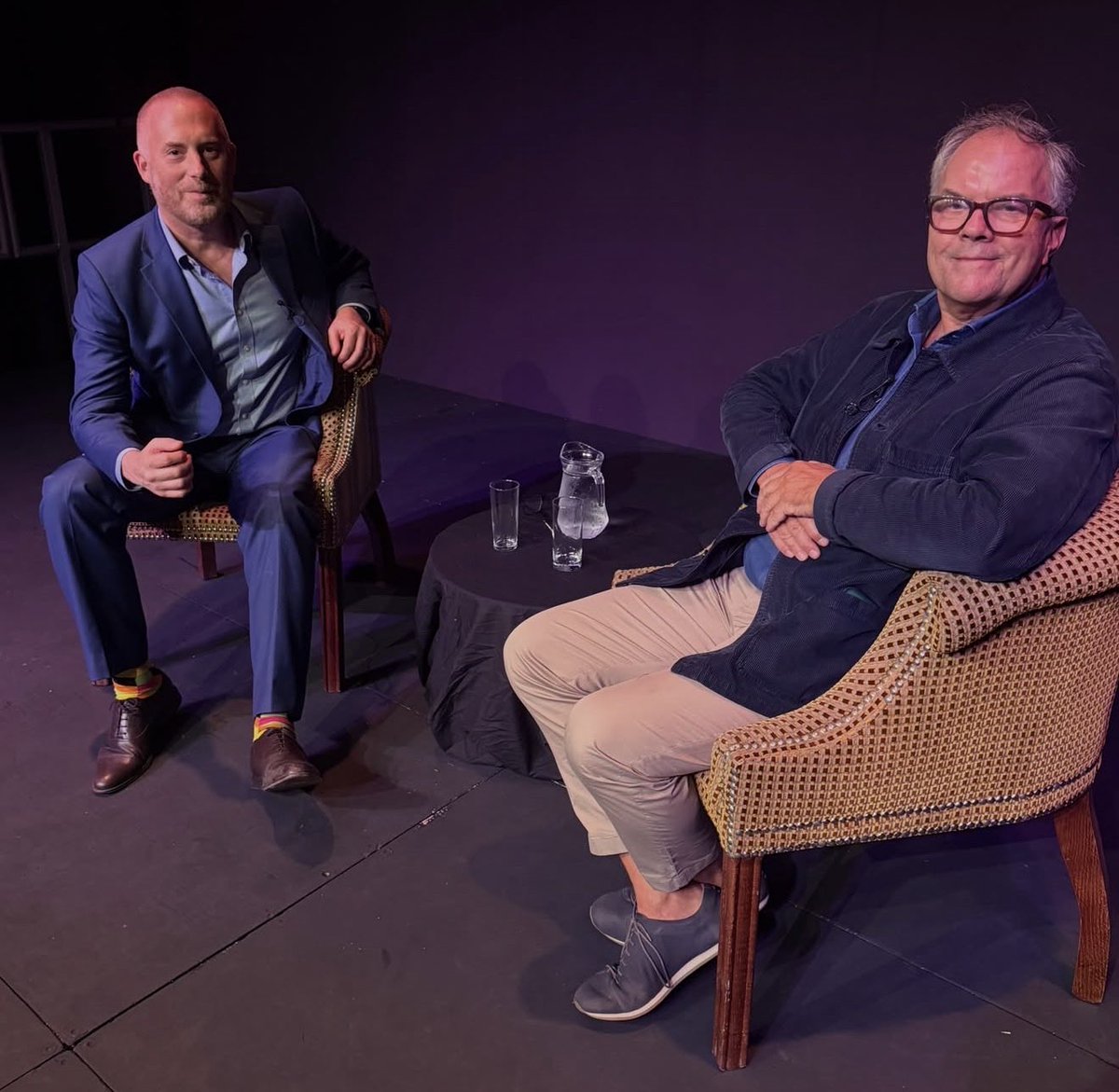 MatthewStadlen's tweet photo. One of the best events I’ve ever been lucky enough to be involved in. Spent an hour and a half on stage with @mattfrei this evening in Salisbury and would happily have spent another hour and a half. A fascinating insight into the challenges we face as a country and as a world, condensed with wisdom and often with humour. Brilliant.