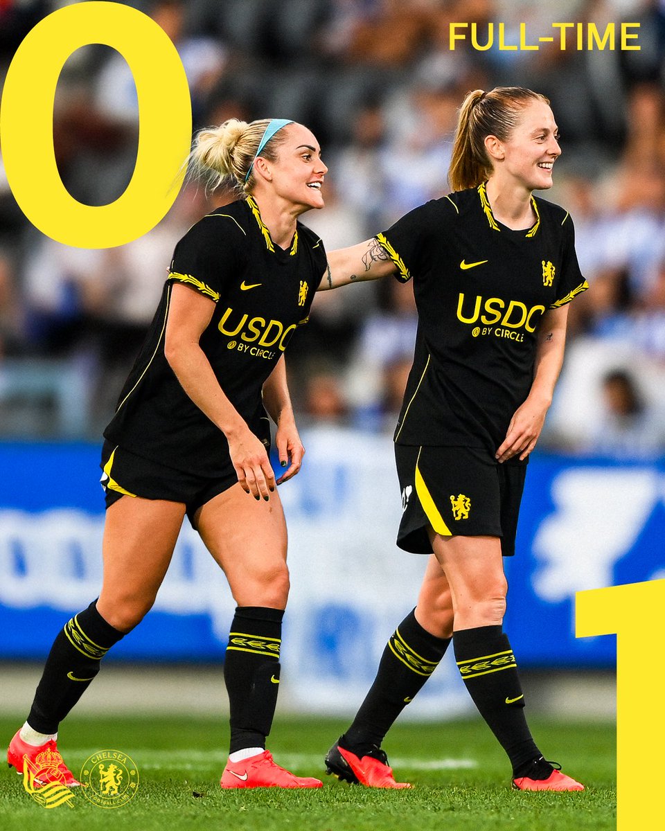 SASportsLink's tweet photo. Chelsea Women are through to the Champions League phase after defeating  Real Sociedad 1-0 in Spain and 6-3 on aggregate. 

#SASportsLink   #CWC https://t.co/UJo4umzIMh