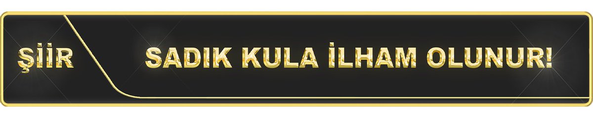 millicozum's tweet photo. SADIK KULA İLHAM OLUNUR!

Sinek’e ineke, vahyolunurken
Elbet sadık kula, ilham olunur…
Tarihte zalimler, kahrolunurken
Bugün de hainler, ilzam olunur…

Hak için konuşan, hayr için koşan
Rızası yolunda, çırpınıp coşan
Kirden kinden kurtul, kibirden boşan
Manevi duygular, ikram olunur…
...
https://t.co/oapAf8ZMSe