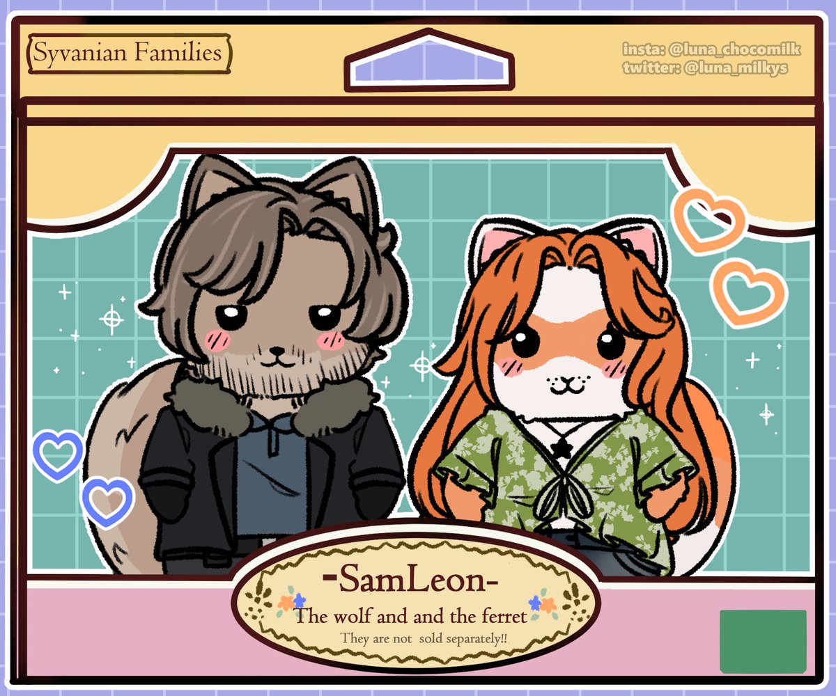 luna_milkys's tweet photo. ₊✩‧₊˚౨My cute Sylvanian family!!ৎ˚₊✩‧₊
-
-
#Samleon #OCxCanon #REBHFun #leonkennedy https://t.co/Lr90W6cozr