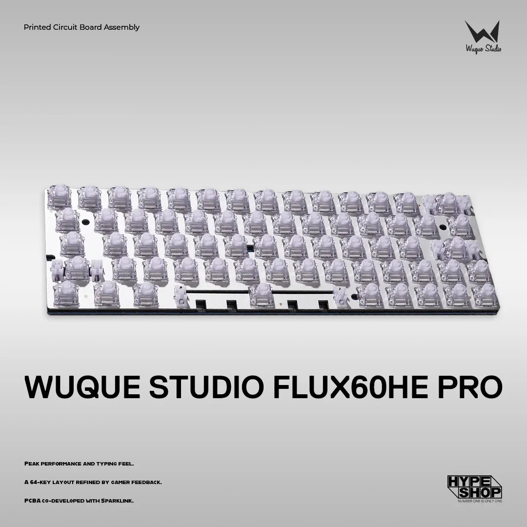 WUQUE STUDIO FLUX 60HE PRO（基板のみ） HYPESHOP on X: 