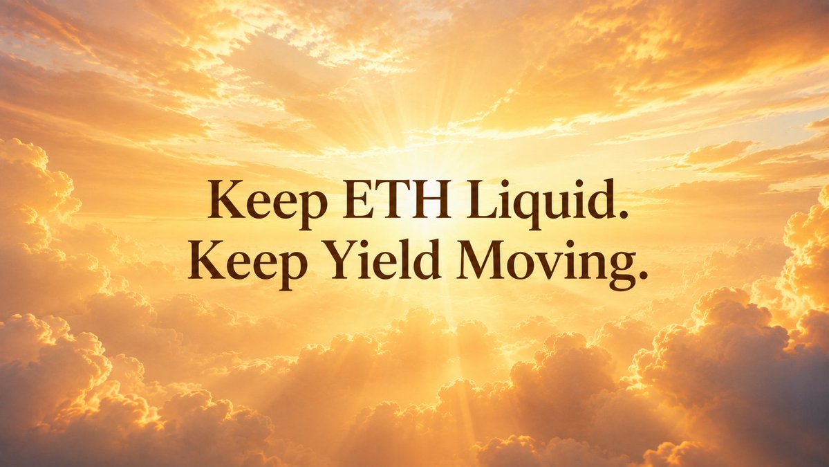 TryRoxxApp's tweet photo. Holding ETH for the long term should not mean leaving it untouched. RoXX gives holders a way to put Ethereum to work while keeping a liquid position through rETH. 

Instead of choosing between yield and access, both can exist together. Deposit ETH, receive rETH, and let the protocol handle the earning side while you keep the flexibility to use your position when you want. 

RoXX is built for people who believe their ETH should stay active, useful, and available.