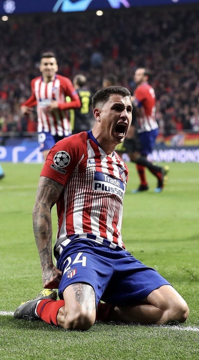 Capitalatletica's tweet photo. - 14 temporadas en el Atlético de Madrid 
- 15° jugador con más partidos en la historia y 5° extranjero
- 2 ligas, 1 UEL, 1 Supercopa de Europa y 1 de España
Miembro de la mejor generación de la historia del Atleti.

Leyenda, este sí. https://t.co/yaF0bUQJQ2