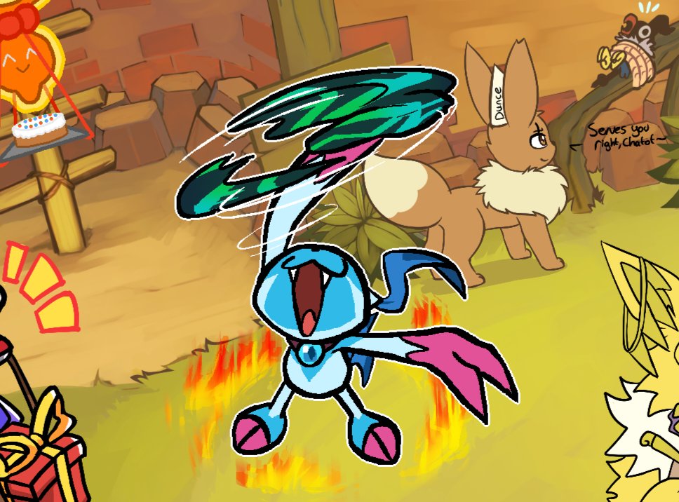 sifyro's tweet photo. Local Sneasel throws up party at Wigglytuff's Guild. Comment if you want to join this drawpile. https://t.co/ODWlpfQIJr