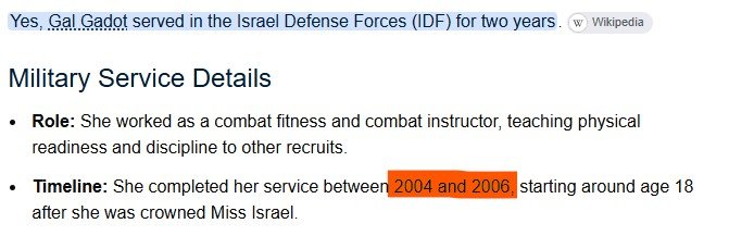 Pinkvverse's tweet photo. @electricalibii Let me explain you the timeline, since y'all are so eager to put blame on Rosé

Gal gadot served in IDF from : 2004- 2006
Rosé met Gal Gadot in: June 2022 at Tiffany event
Israel-Palestine war started: 7th October 2023 

okay? Only if you try to hold your fav's accountable once?! https://t.co/kJye3PpsMe