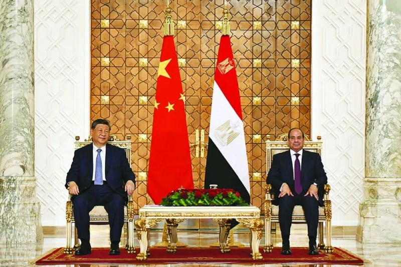 GulfTimes_QATAR's tweet photo. #Chinese President Xi Jinping called on #MiddleEastern nations to oppose external interference and consider reshaping the region's security order during a visit to #Egypt , as Beijing seeks to expand its influence amid the US war against Iran.
Xi's first trip to the Middle East in four years comes as US partners in the region reassess their strategic relationships after months of conflict that have disrupted trade, shaken economies and raised questions about Washington's long-term role.
Source : Reuters