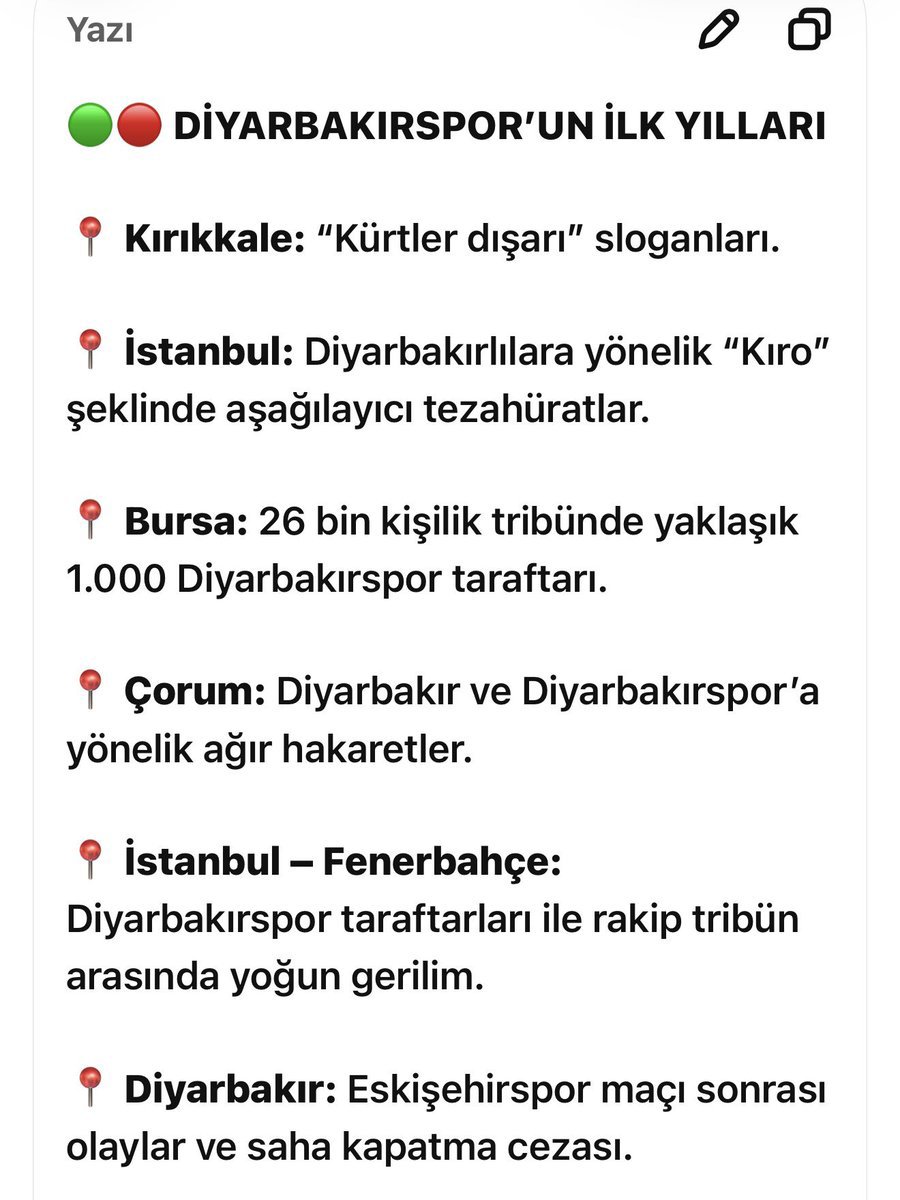 360Gazete's tweet photo. Amedspor'dan önce de yeşil sahalarda ırkçılık vardı

Diyarbakırspor 1977 de sahaya ilk çıktığı zamanlardan 2013 yılına kadar yaşadığı ırkçılıklar: https://t.co/b9Zx5fmuaA
