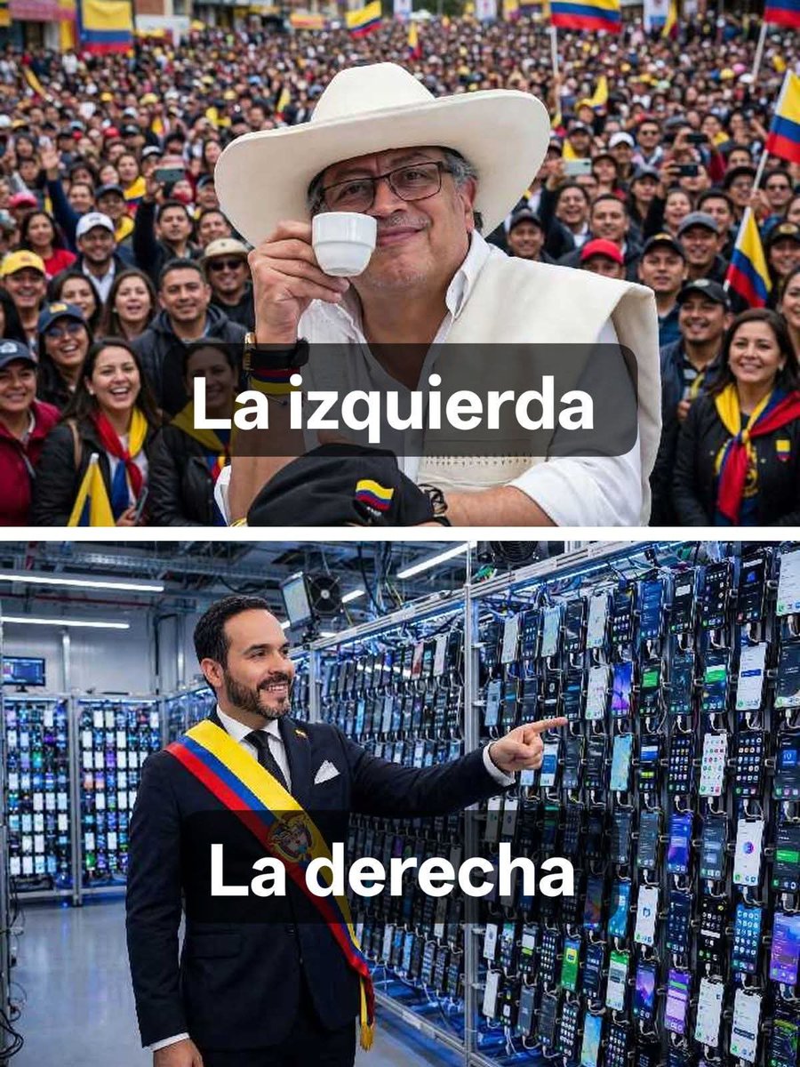 actitudcorrect's tweet photo. Parece un simple meme, pero tengo seguidores que confunden al vicepresidente con el ministro de hacienda, lo que genera las siguientes preguntas:
- ¿Por quién votó, porque en el tarjetón estaba la foto❓
- ¿Es alguien real o solo un IP de una #GranjaDeBots❓
#SeValePensar🫵🏾😎 https://t.co/mh1PS0zEpF