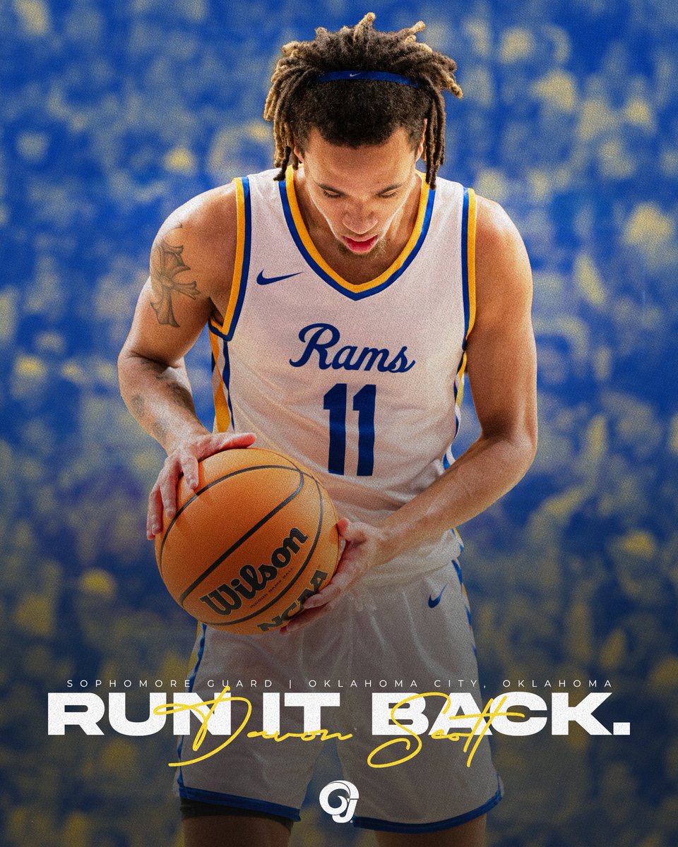 AngeloStateMBB's tweet photo. Running It Back ⚡️ @its_davon5 

#RamHoops #RamEm https://t.co/BpHXKjZ7U6