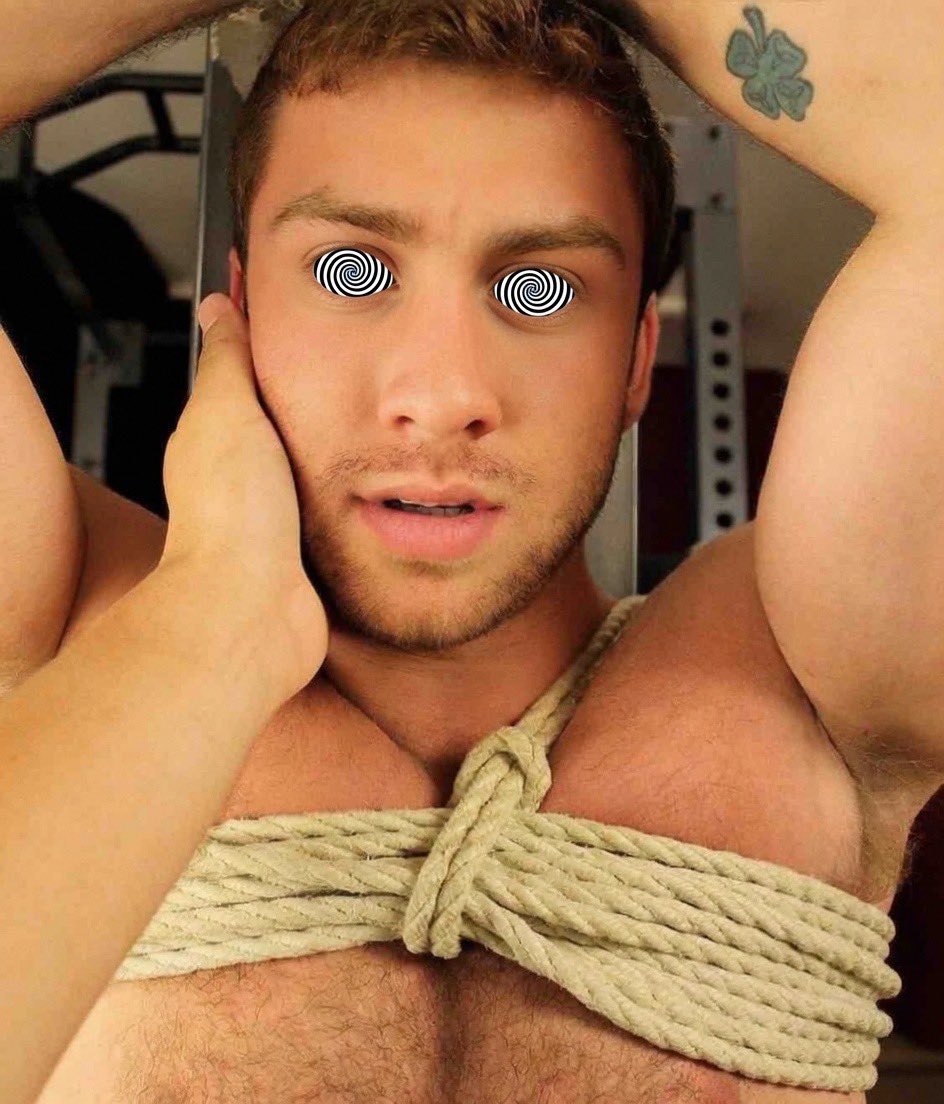 hypnobboy's tweet photo. He matched on the app and the voice note's frequency dissolved his strict authority.
The rugged single dad was left waiting obediently across the bed with no will of his own.
Glassy eyes, unbuttoned shirt. Tamed dad, mind wiped.
#dilf #himbo #mindcontrol https://t.co/0BI9feY5oA