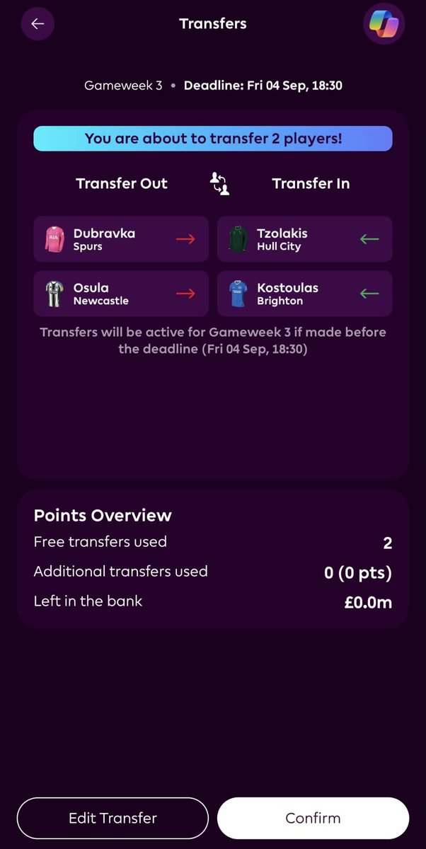 FPLStatDesk's tweet photo. My GW3 transfer options: 2 FT, £10.0m.
Dubravka hasn’t played in the first two GWs, so I need a playing alternative for Verbruggen’s tougher fixtures. Osula is injured too.
Which pair in the images would you choose before the GW3 deadline?
#FPL #FPLCommunity #GW3 #FPLStatDesk https://t.co/fV0JwLaLQQ