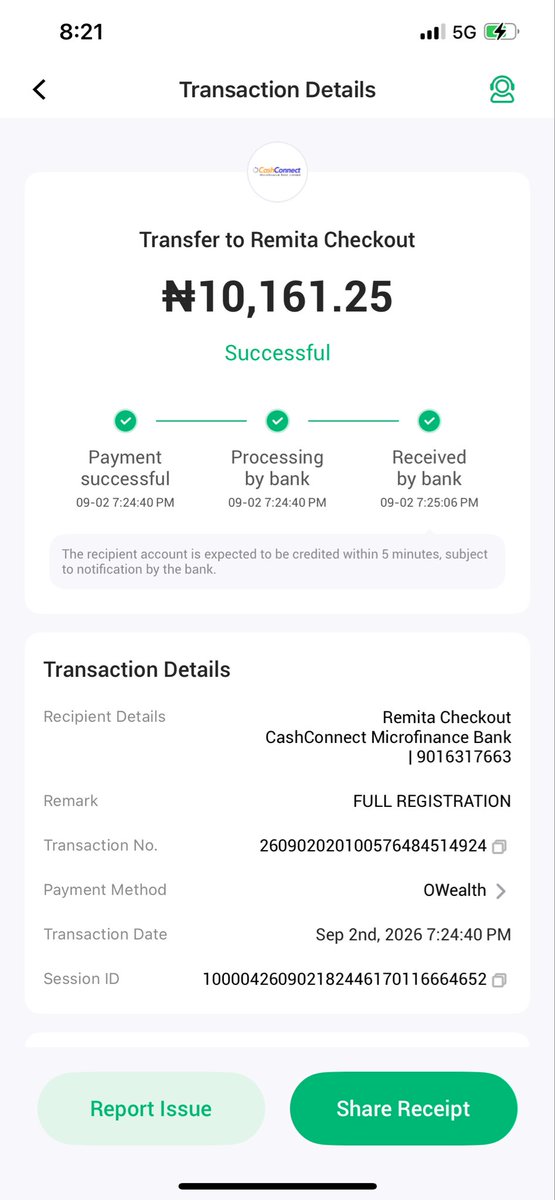 CIfiabor23371's tweet photo. @RemitaNET Made this payment but didn’t get the RRR ,please treat as urgent https://t.co/d9PrOpNWTn