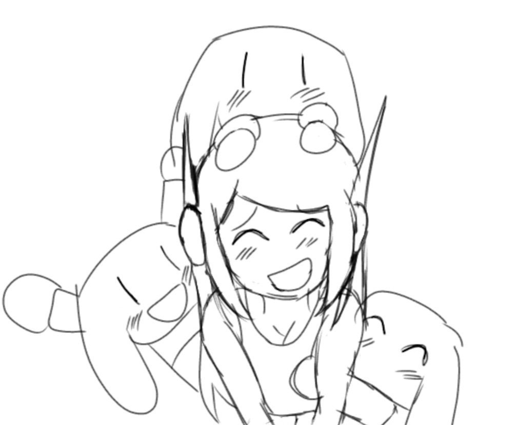 Syl3k's tweet photo. Curly and her colons❤️❤️❤️
#cavestory #cavestoryart #programming https://t.co/Tz0Gjk3MbU