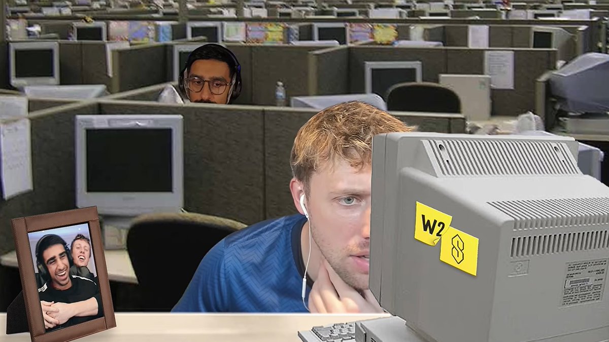 xixally's tweet photo. love these office edits on sidemen reacts haha https://t.co/7kgNrpjPLm