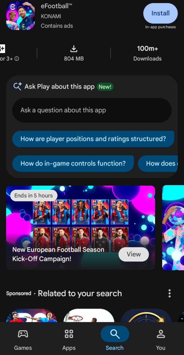 Micade001's tweet photo. @johnwzt007 @SimonVictory @joga_efb U dey mind dem

Aside gameplay nothing efootball use dey ahead of fcmobile 
Event, sponsorship, download, fanbase and social media impressions https://t.co/I2jNMjecwv