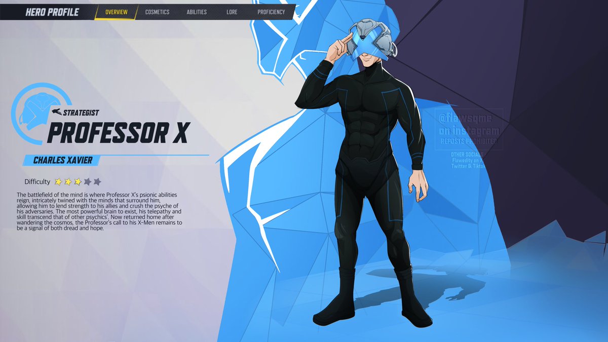 flawedity's tweet photo. Marvel rivals concept of Charles Xavier.
#MarvelRivals #xmen https://t.co/OQWjXjdjbE