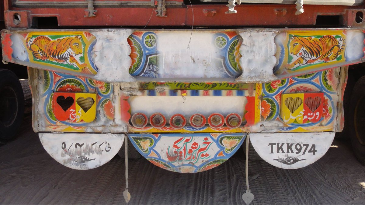hhheaton's tweet photo. Yesterday’s post about the trials and tribulations of GWOT showers made me recall my fascination with “jingle trucks” bringing in supplies. Just things that remind you that you’re not in Kansas anymore… https://t.co/Lz7aXh6bWg