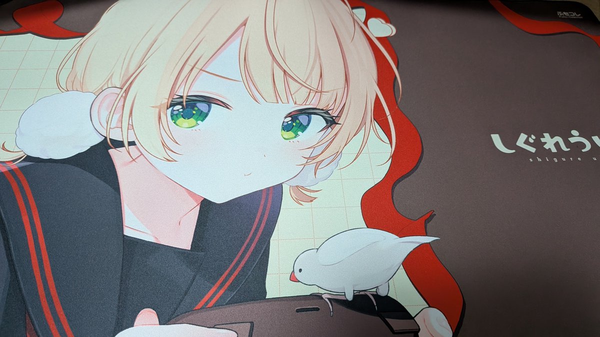 pudding_pafe3's tweet photo. うおーーー！！！
うい先生のマウスパッド届いた〜！
この美少女がゴミと呼んでくる訳ないし素晴らしいゲーム生活を送れるんや
俺、今日むっちゃ疲れたけど良かったようい https://t.co/OZ6oTPk2Qf