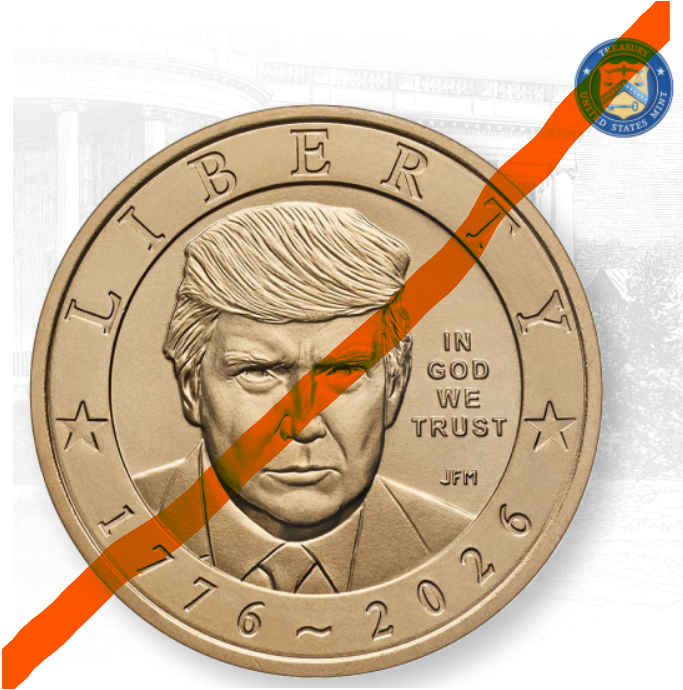 arizonaslaw's tweet photo. NOTICE: @ArizonasLaw &amp; Law Offices of Paul Weich will NOT accept the new $1 coin with the current, living President's face on it.

There is no federal law requiring private acceptance. I believe the coin does violate federal law. I believe the President violates laws &amp; values. https://t.co/4vPh1ju76K