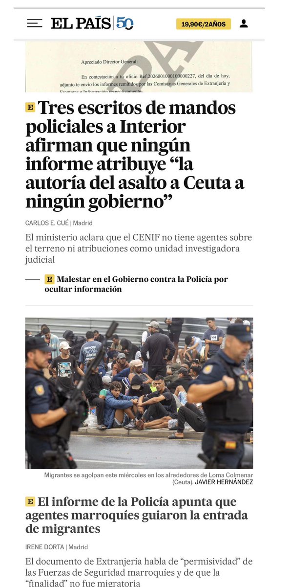 FemSocialista's tweet photo. A mí estas dos noticias de @el_pais , me parecen contradictorias https://t.co/jTlIuMtqIa
