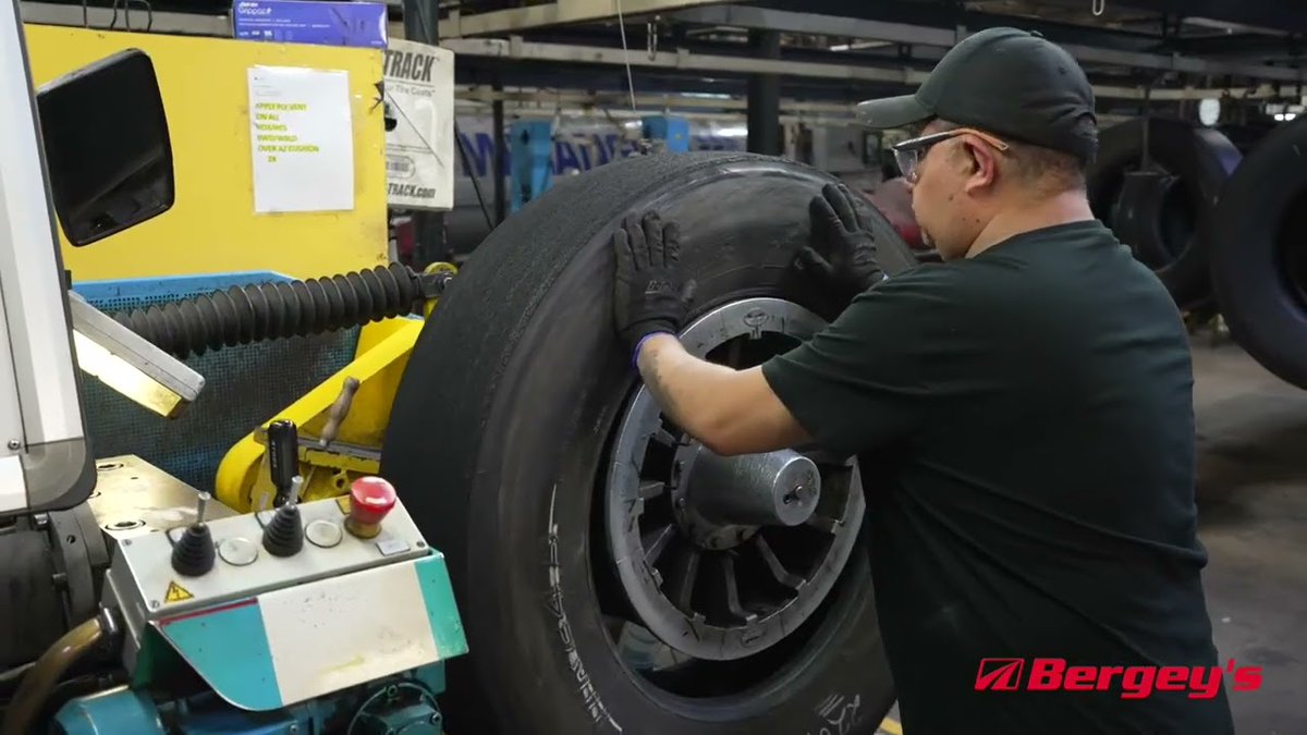 BergeysUSA's tweet photo. Tour our Retread Plant! 🛞 Get useful info on how retreading can help improve fleet performance:
-reduce operating costs
-maximize casing value
-support sustainability goals
-keep vehicles on the road
#DrivenToServe #OneBergey #Retreading #FleetManagement #CommercialTires https://t.co/4s8ItxAQFC