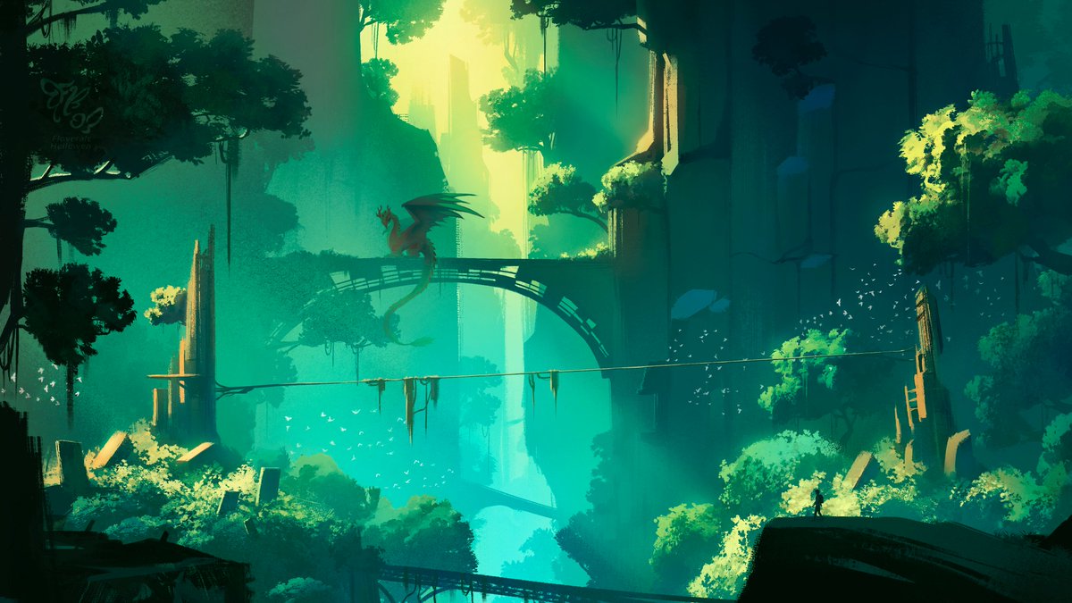 floverale's tweet photo. Following a dragon to where memories lie 🍃
12/15 https://t.co/xiVRCEXBTS